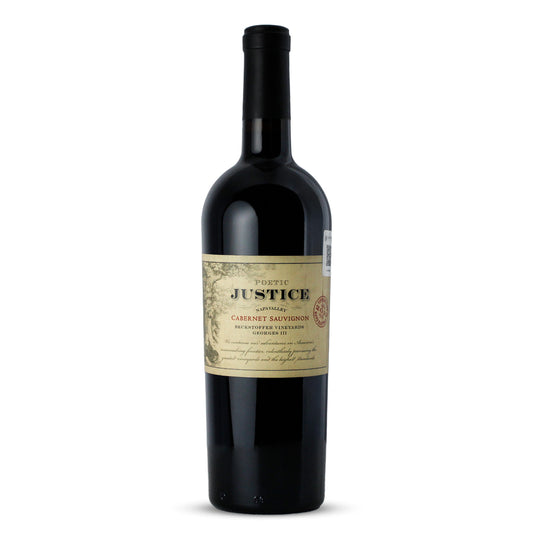 Vino Tinto Poetic Justice Cabernet Sauvignon Becktoffer Georges III Napa Valley EUA 750ml *