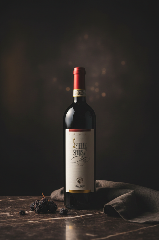 Vino Tinto 5 Stelle Sfursat Di Valtellina DOCG Nino Negri Lombardia Italia 750ml