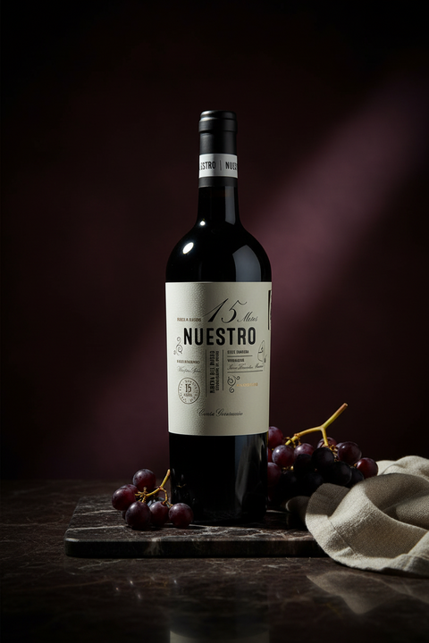 Vino Tinto Nuestro 15 Meses Premium Fincas España 750ml