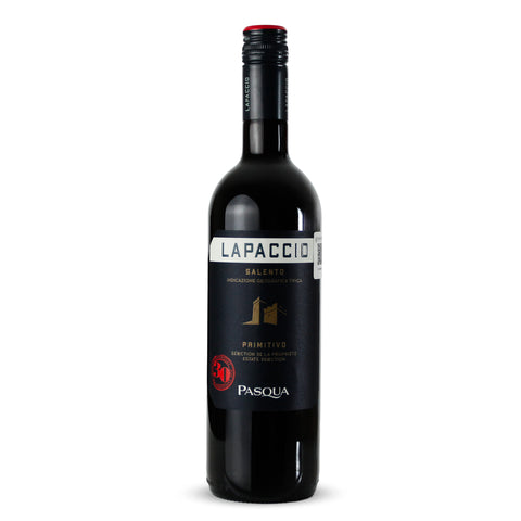Vino Tinto Pasqua Lapaccio Salento Primitivo IGT Puglia Italia 750ml