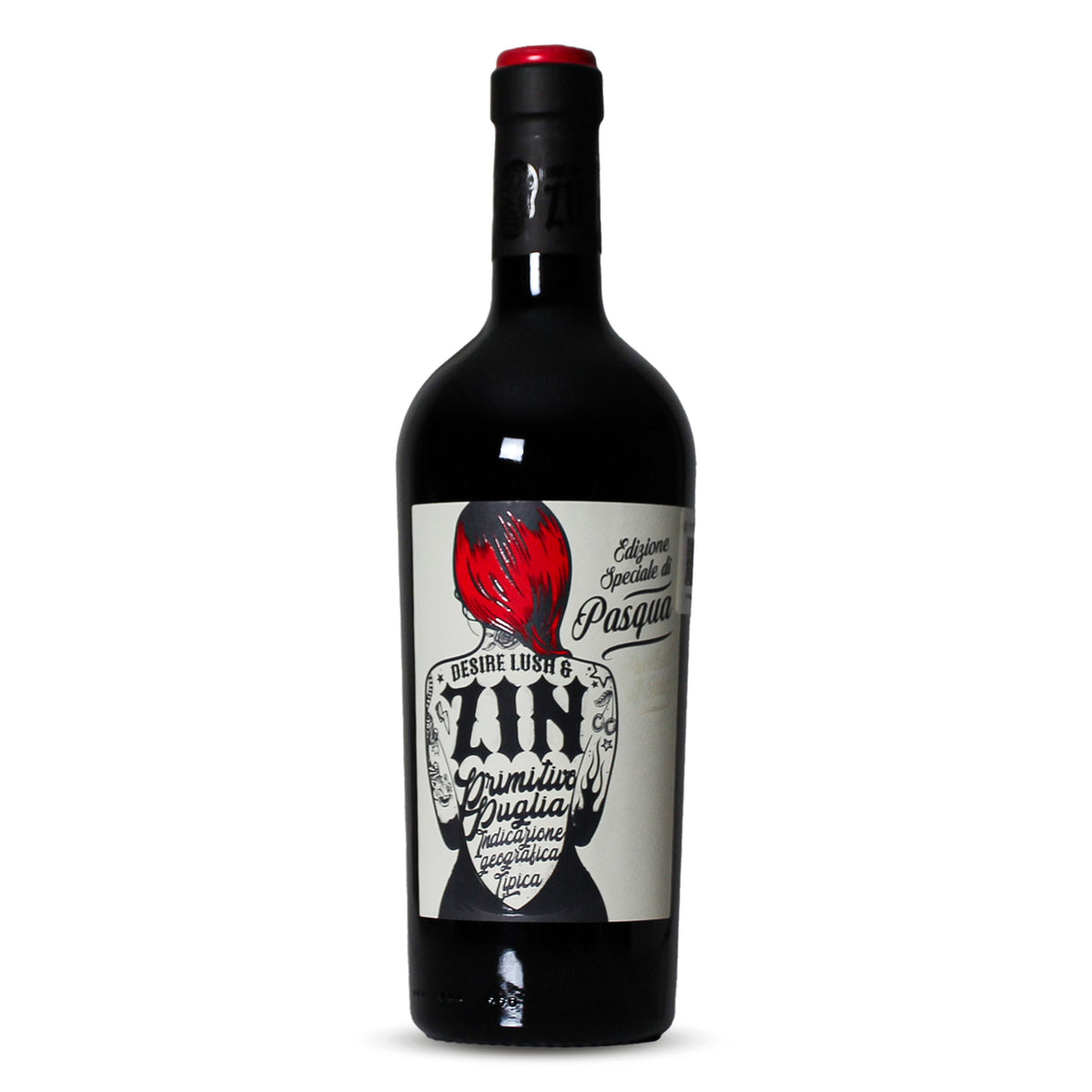 Vino Tinto Pasqua Zin Primitivo Puglia IGT Italia 750ml *