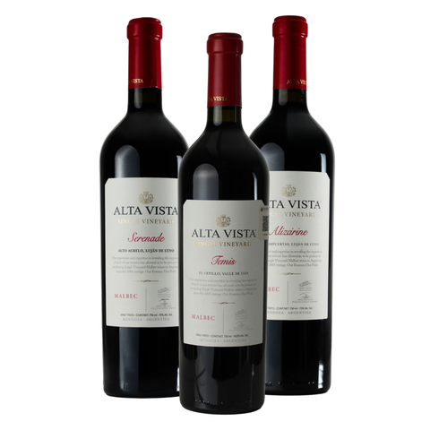Kit Alta Vista Single Vineyard 3 botellas 750ml *