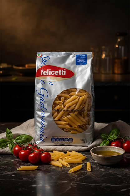 Pasta Felicetti Gastronomia Granoduro N.929 Pennine Rigate 1000g