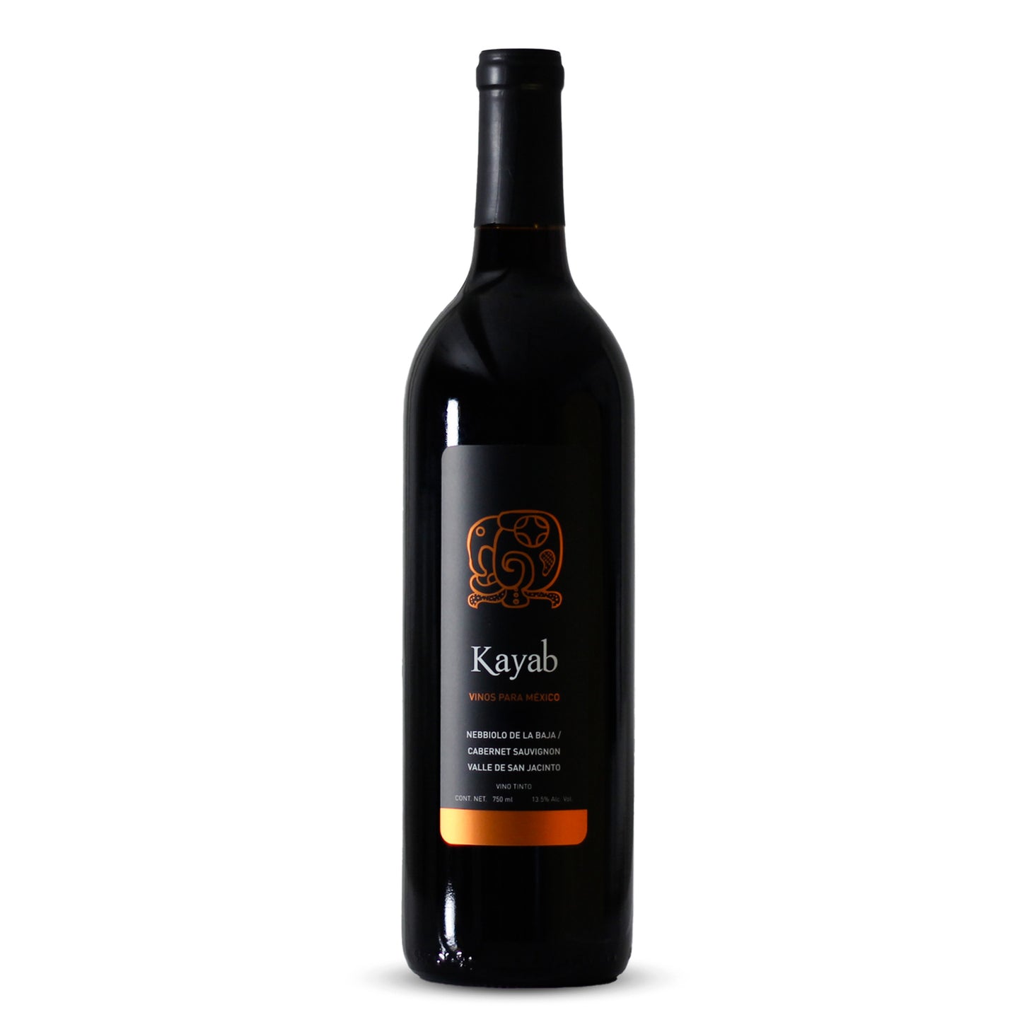 Vino Tinto Kayab Viparmex Valle de San Vicente B.C. México 750ml