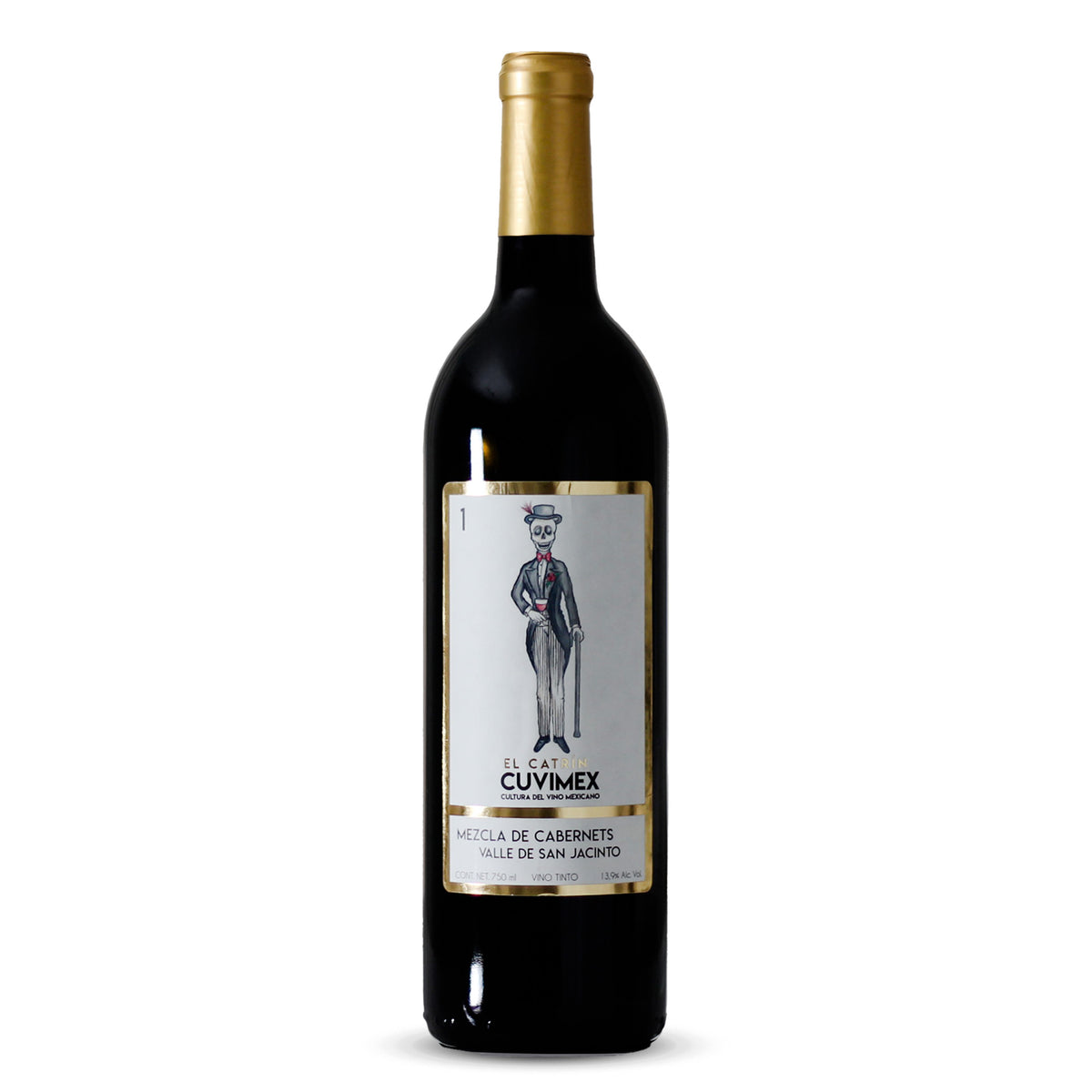 Vino Blanco Viparmex Catrín Cabernet Sauvignon, Valle de San Jacinto, B.C. 750 ml