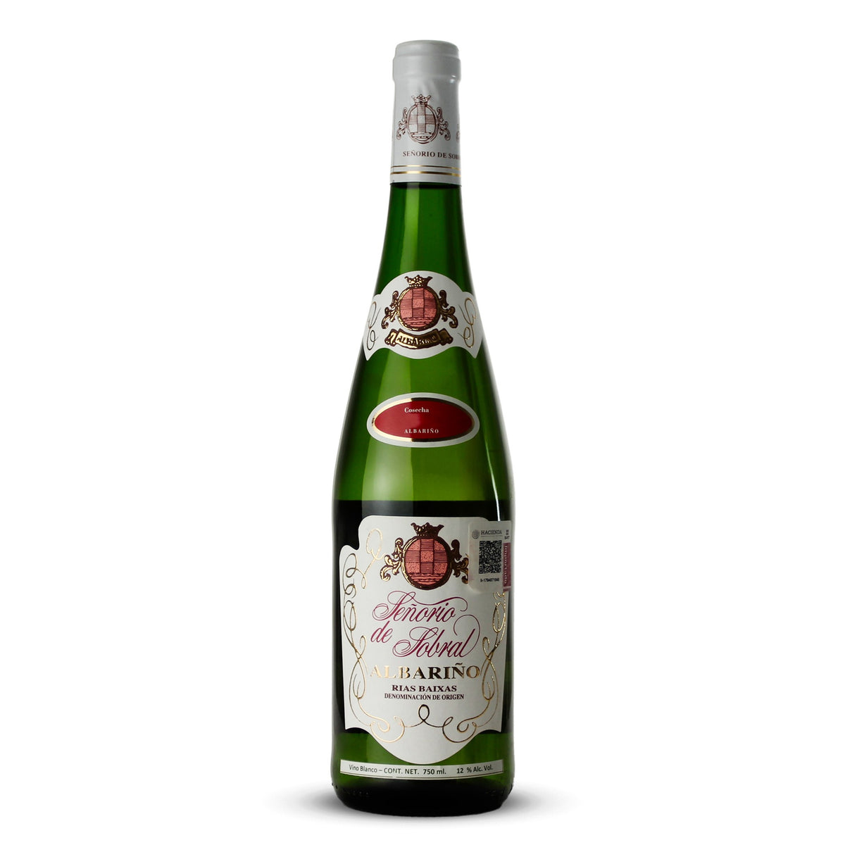 Vino Blanco Señorío de Sobral Albariño 750ml