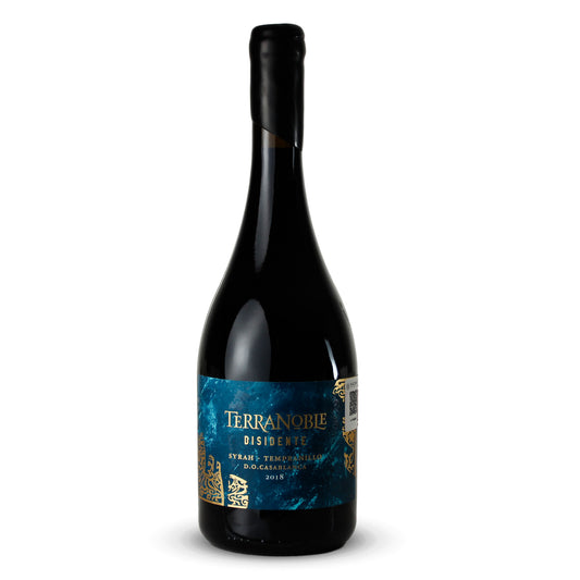 Vino Tinto Terranoble Disidente Syrah Tempranillo D.O. Casablanca Chile 750ml