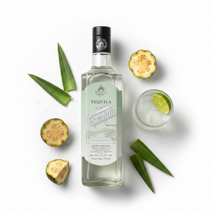 Tequila Cascahuín Blanco 100% Agave Jalisco México 750ml