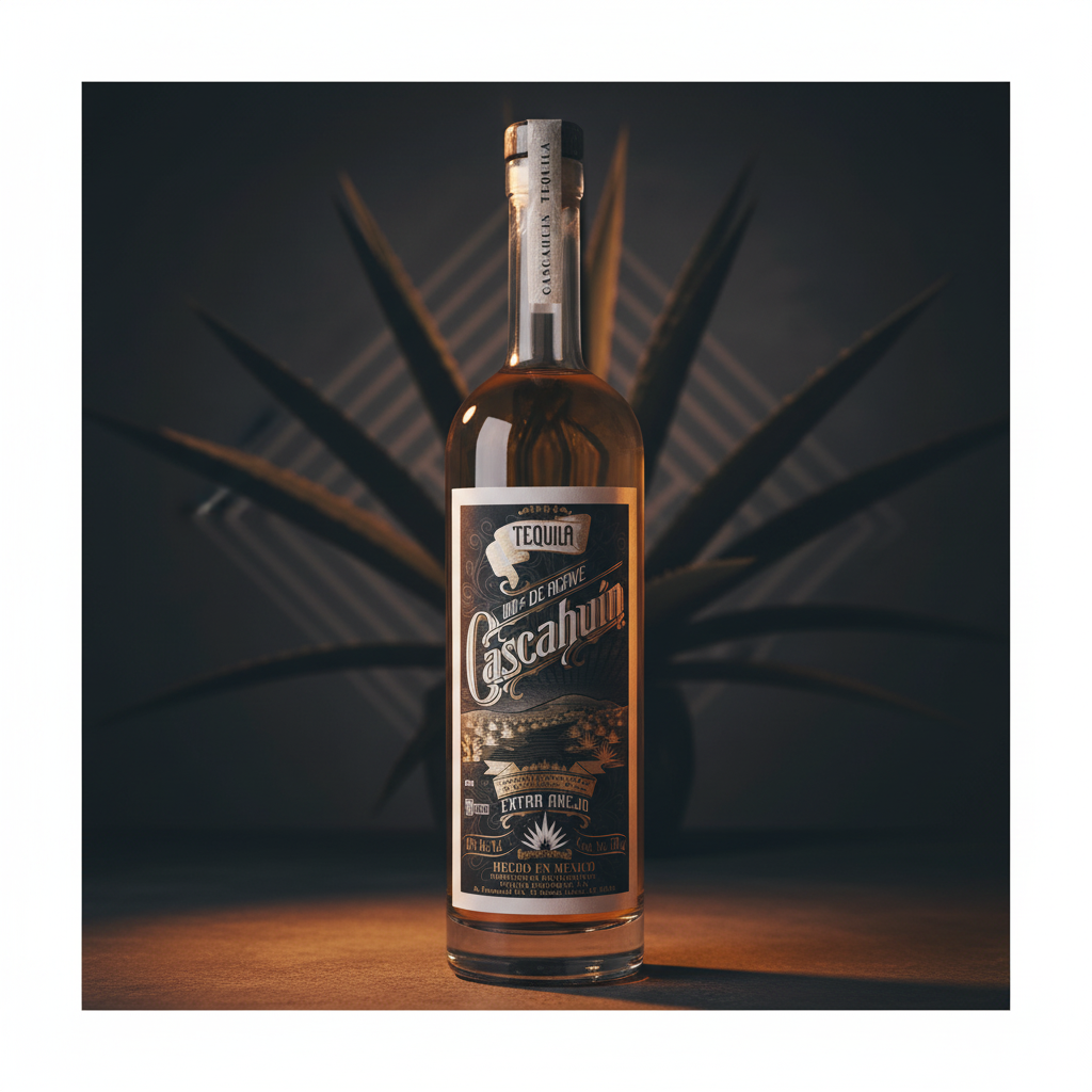 Tequila Cascahuín Extra Añejo 100% Agave Jalisco México 750ml