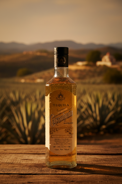 Tequila Cascahuín Reposado 100% Agave Jalisco México 750ml