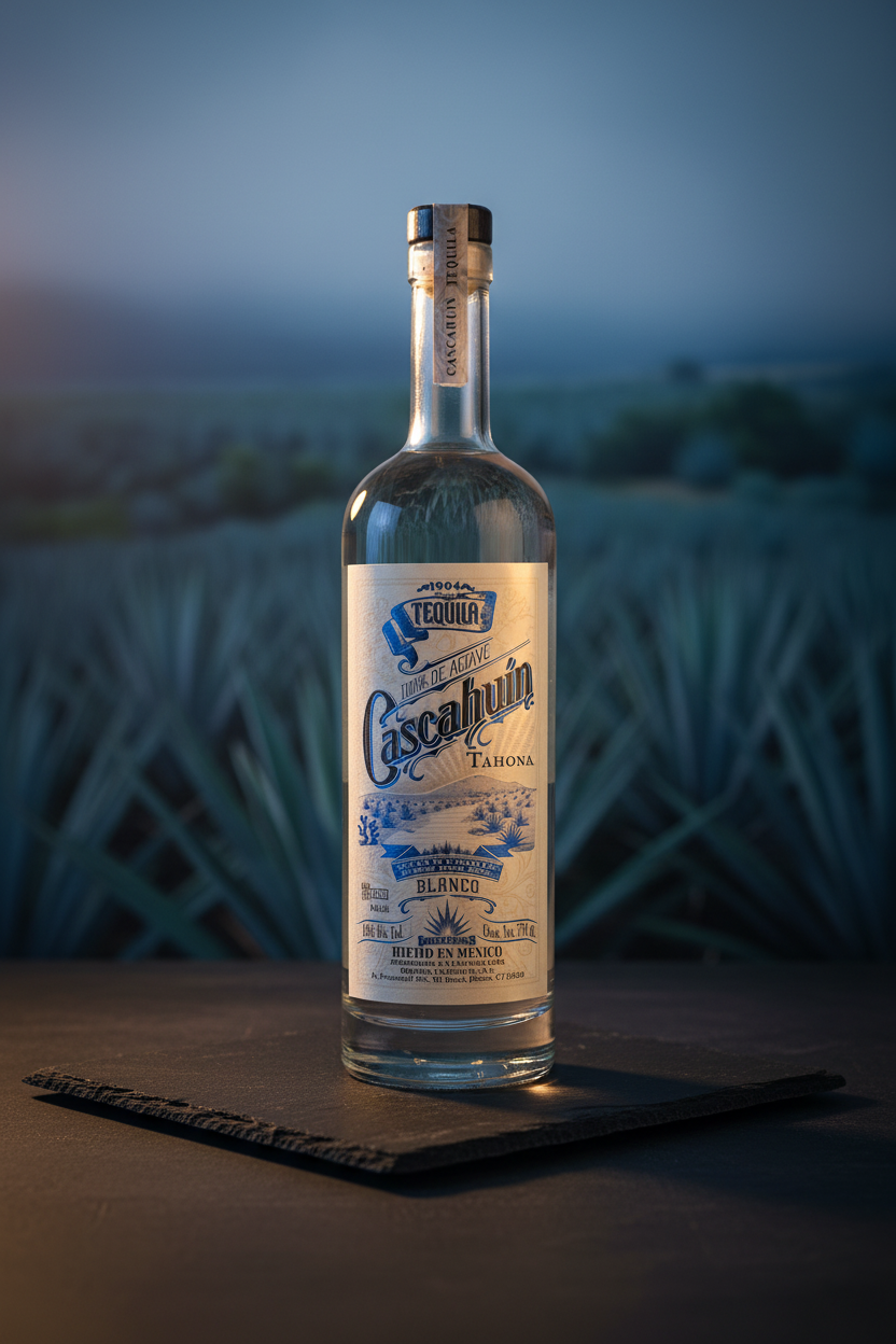 Tequila Cascahuín Blanco Tahona 100% Agave Jalisco México 750ml