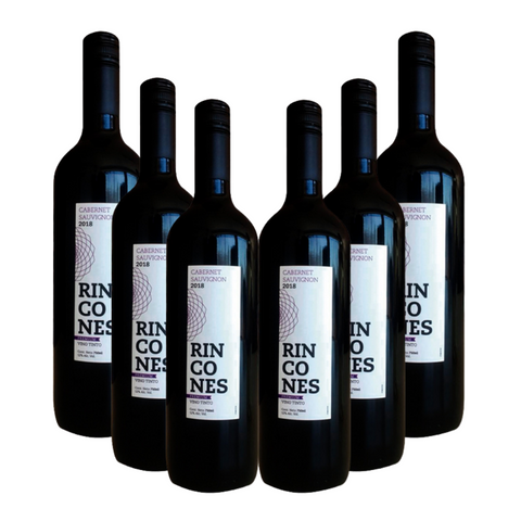Tinto Rincones Premium Cabernet Sauvignon Montgras Valle Central Chile 750ml (6 pzs)