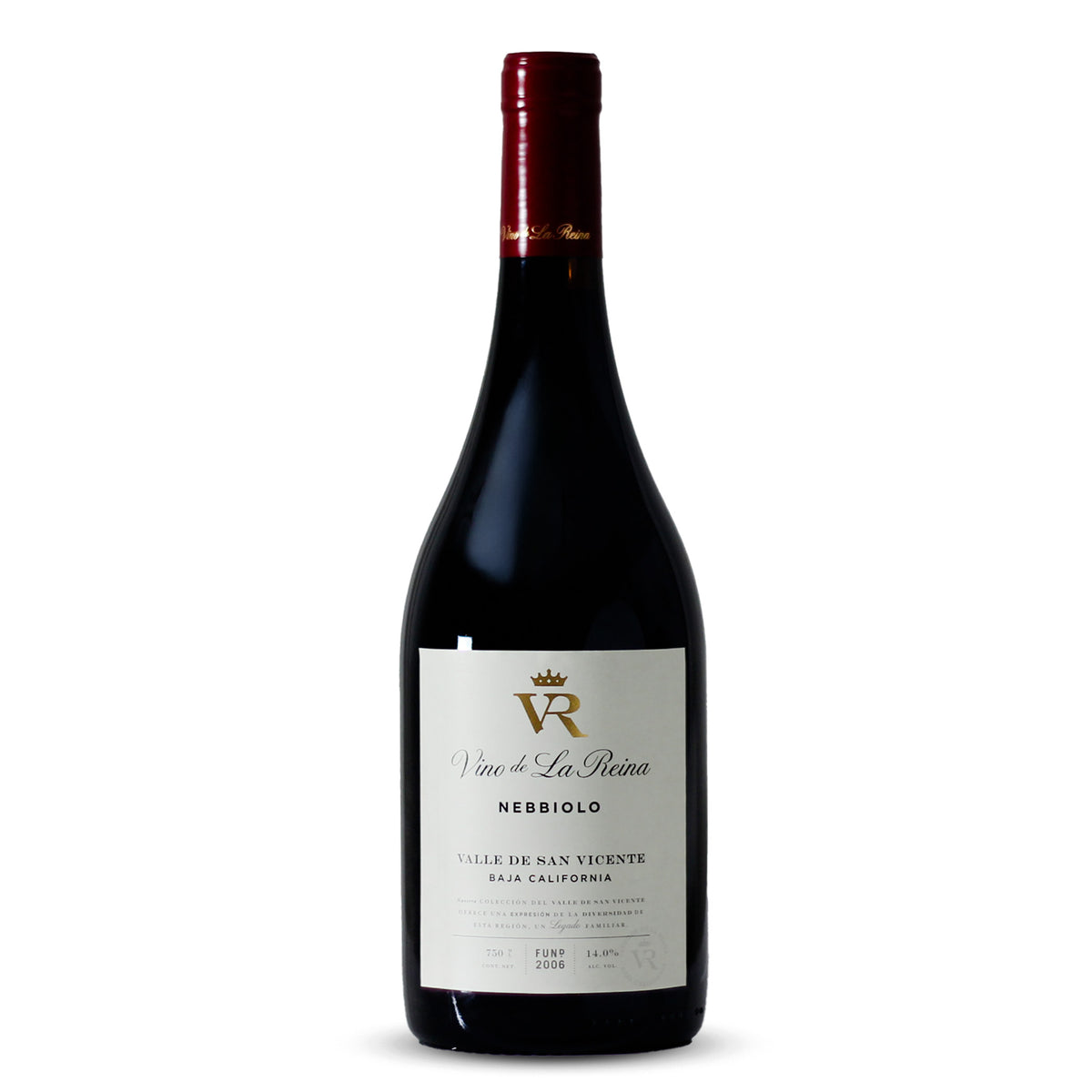 Vino Tinto Viñedos de la Reina Nebbiolo México 750ml