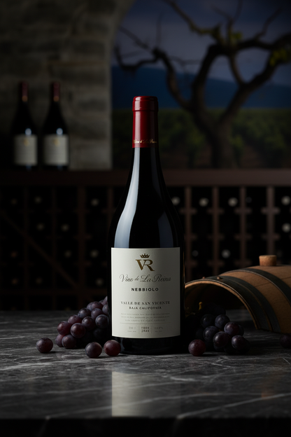 Vino Tinto Viñedos de la Reina Nebbiolo México 750ml