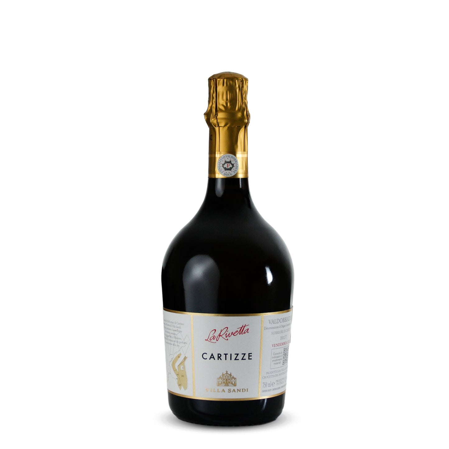 Vino Espumoso Villa Sandi La Rivetta Cartizze Prosecco Superiore DOCG Veneto Italia 750ml
