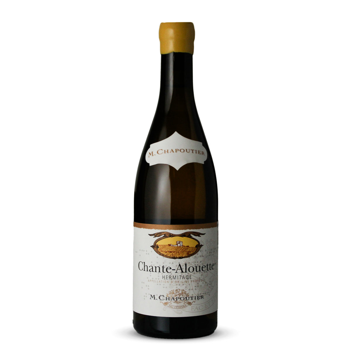 Vino Blanco Chante Allouette Hermitage AOP M. Chapoutier Rodano Francia 750ml