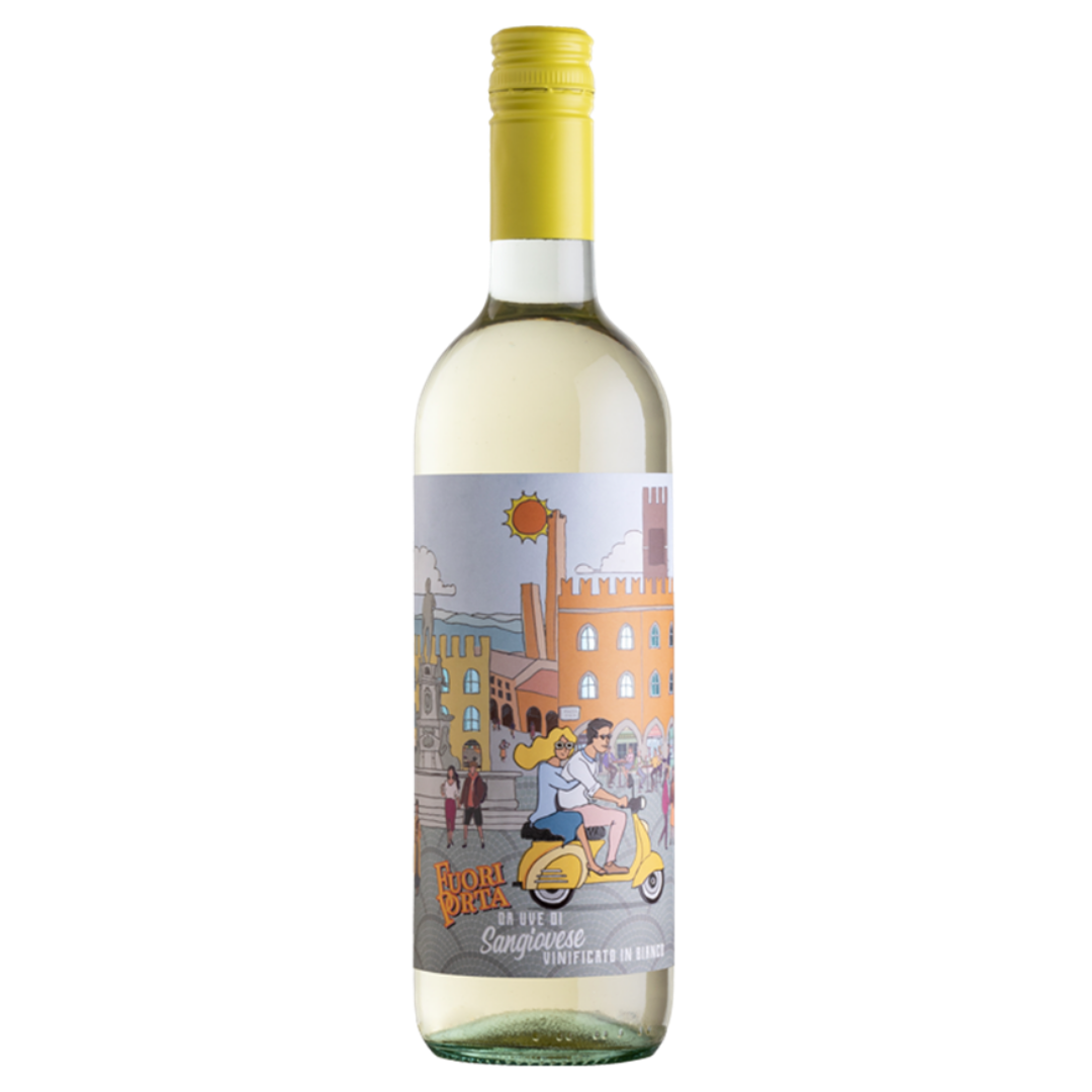 Vino Blanco Fuori Porta Bianco Rubicone IGP Terre Cevico Emilia-Romagna Italia 750ml *