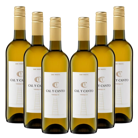 Vino Blanco Isidro Milagro Cal y Canto Blanco Castilla y La Mancha España 750ml (6 Pzas)