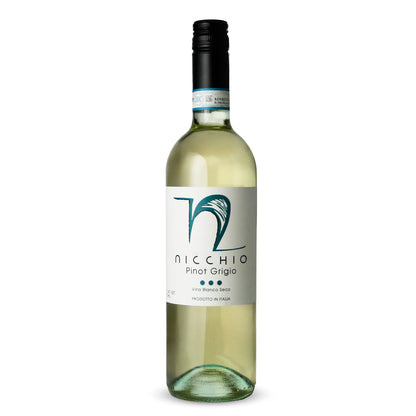 Vino Blanco Nicchio Pinot Grigio IGT Botter Veneto Italia 750ml *