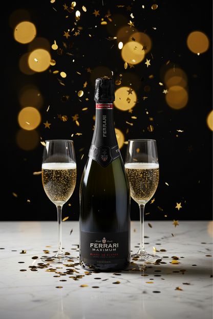 Vino Espumoso Ferrari Maximum Blanc de Blancs Trento DOC Italia 750ml *
