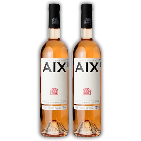 Vino Rosado Aix Coteaux En Provence AOC Francia - 2 botellas 750ml * 🔥