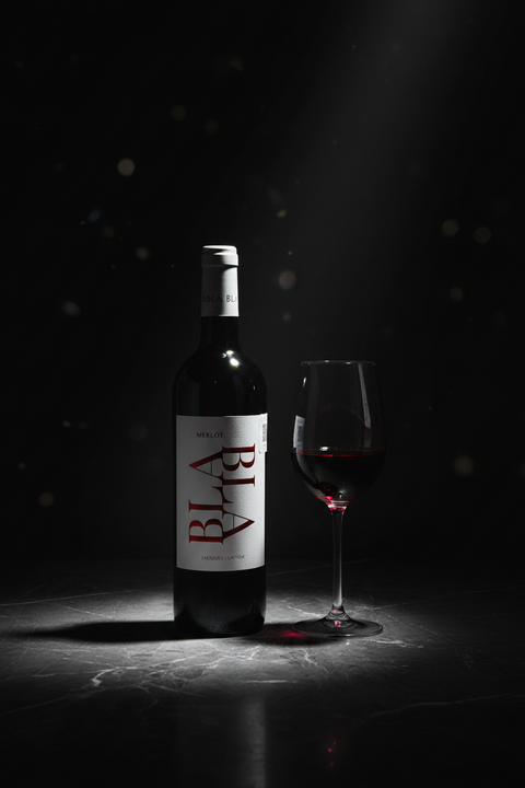 Vino Tinto Bla Bla Merlot Lurton Vin de France Francia 750ml