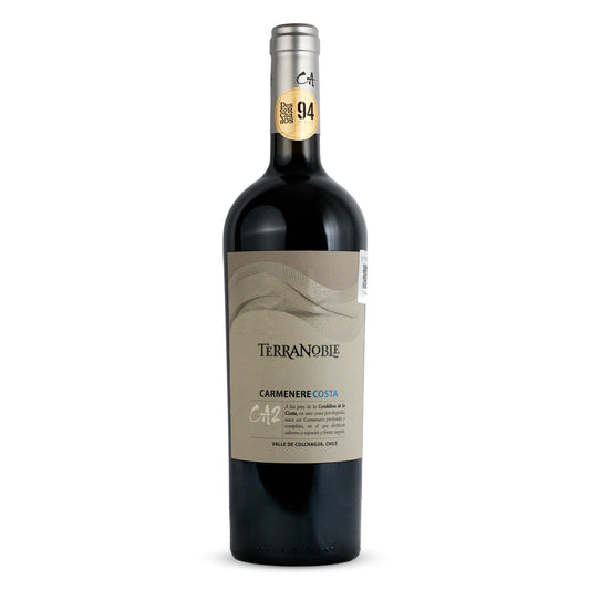 Vino Tinto Carmenere Costa Ca 2 Terranoble Valle de Colchagua Chille 750ml