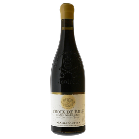 Vino Tinto Croix de Bois Chateauneuf Du Pape AOP M. Chapoutier Rodano Francia 750ml