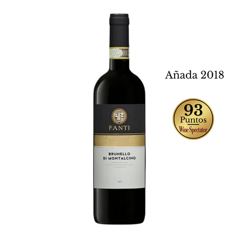 Vino Tinto Fanti Brunello Di Montalcino DOCG  Sangiovese Toscana Italia 750ml