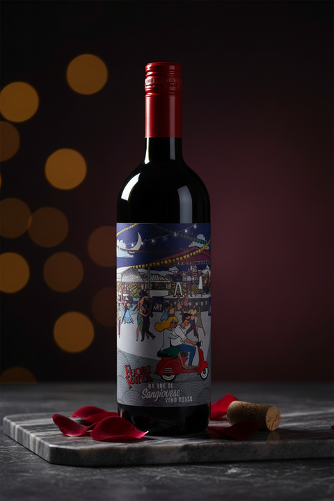 Vino Tinto Fuori Porta Rubicone IGP Terre Cevico Emilia-Romagna Italia 750ml