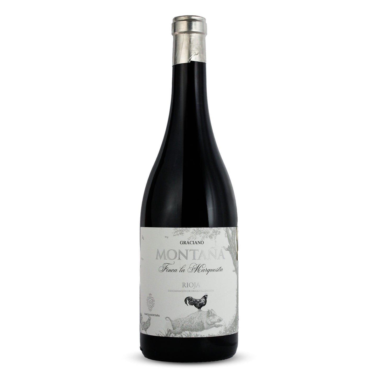 Vino Tinto Graciano Rioja DOCa Premium Fincas Familia Montaña Finca la Marquesita España 750ml