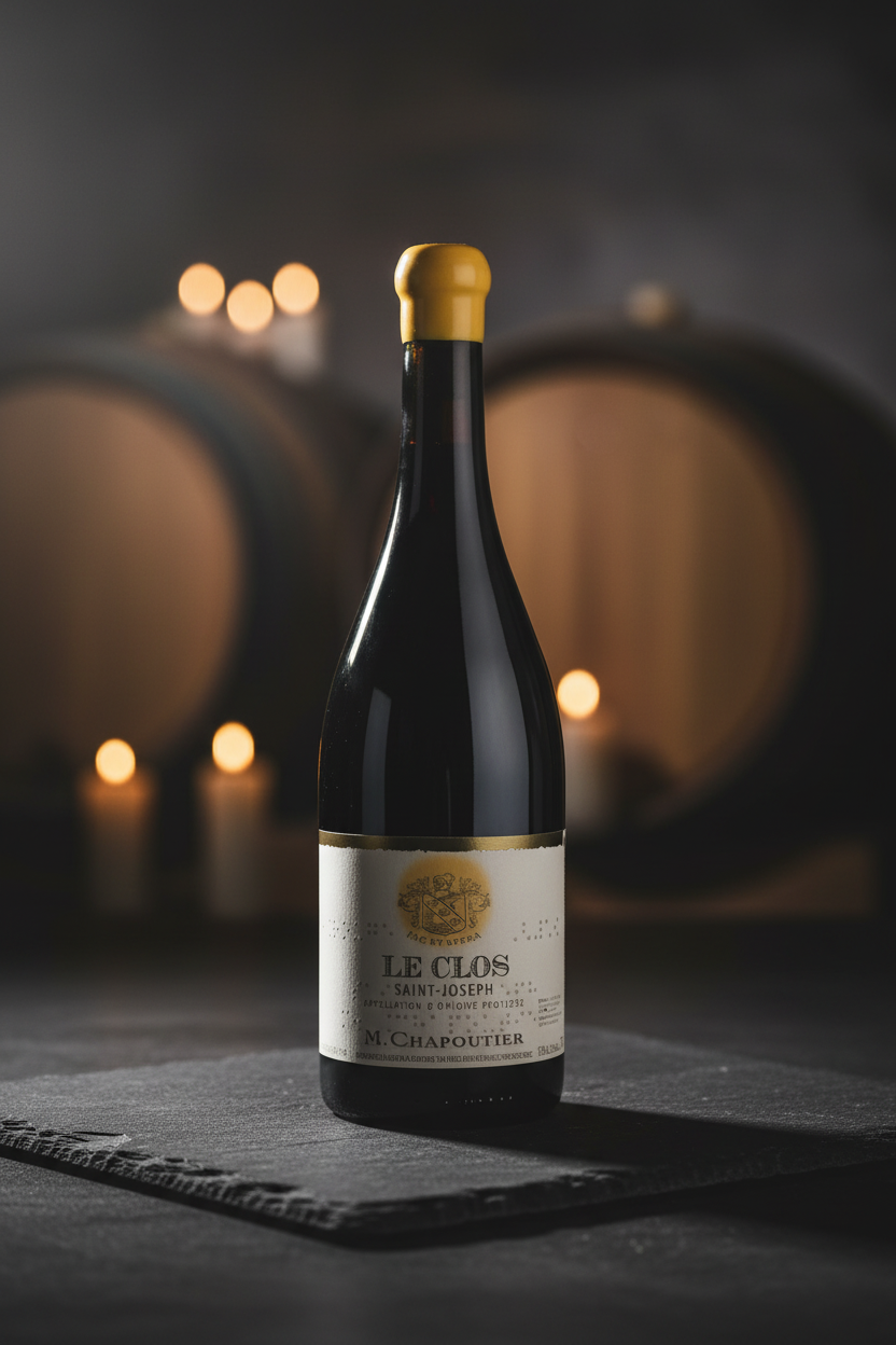 Vino Tinto M. Chapoutier Le Clos Saint-Joseph AOP Ródano Francia 750ml