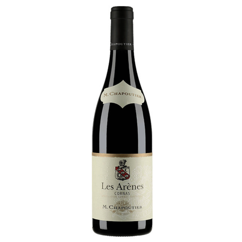 Vino Tinto Les Arenes Cornas AOC M. Chapoutier Ródano Francia 750ml