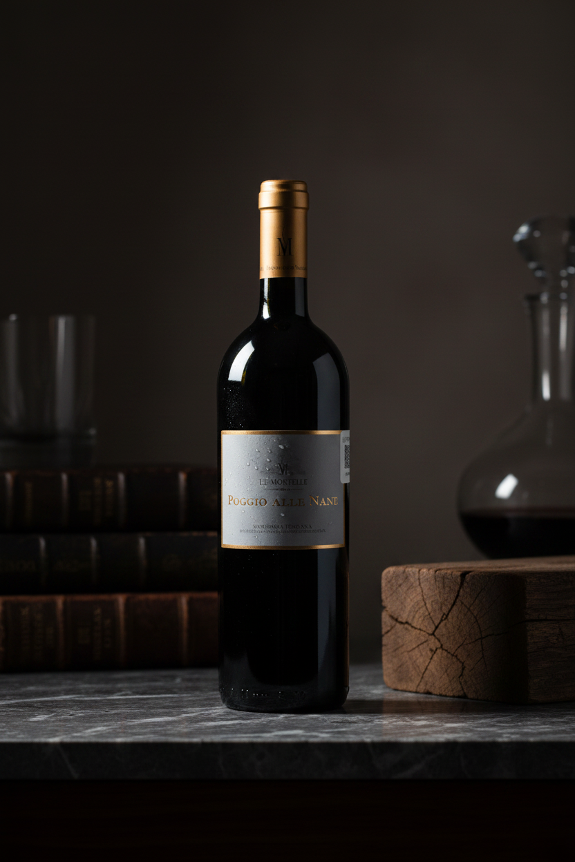 Vino Tinto Le Mortelle Poggio alle Nane Maremma Toscana IGT 750ml *
