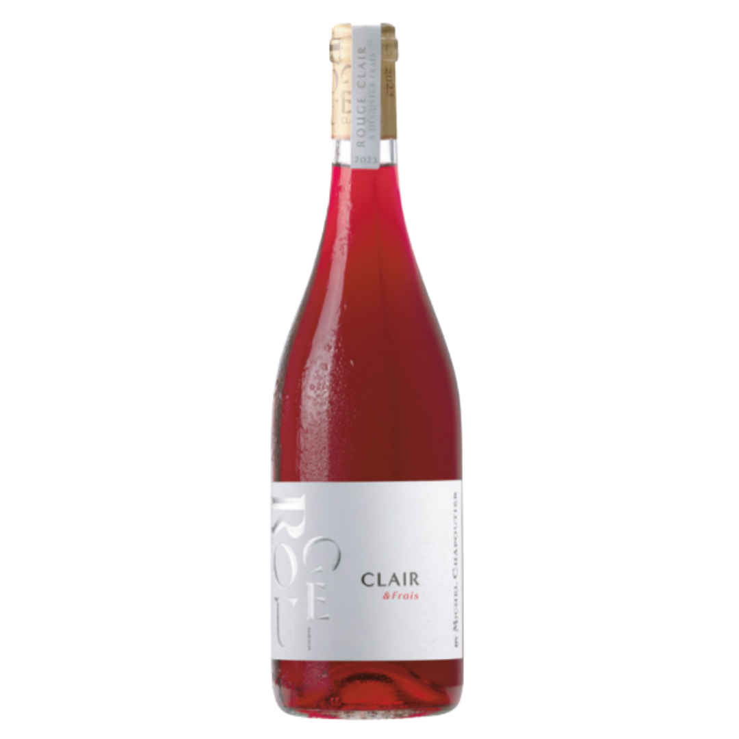 Vino Tinto Rouge Clair & Frais m. Chapoutier Rodano Francia 750ml