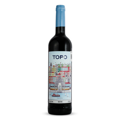 Botella de Vino Tinto Santos Lima Topo IGT Lisboa Portugal 750ml