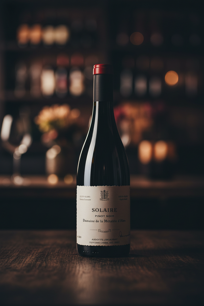 Vino Solaire Pinot Noir Abbotts & Delaunay 750ml