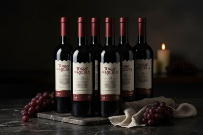 Vino Tinto Torre de Rejas Tempranillo DO Castilla y La Mancha España 750ml (6 Pzas)