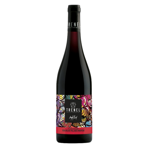 Vino Tinto Trenel Beaujolais Villages Nouveau 2024 M. Chapoutier Borgoña Francia 750ml *🔥