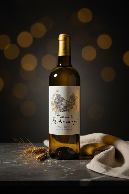 Vino Blanco Chateau De Rochemorin Pessac-Leognan AOC Lurton Burdeos Francia 750ml