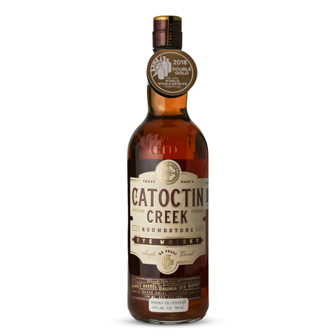 Whisky Catoctin Creek Roundstone Rye 80 Proof Virginia EUA 750ml