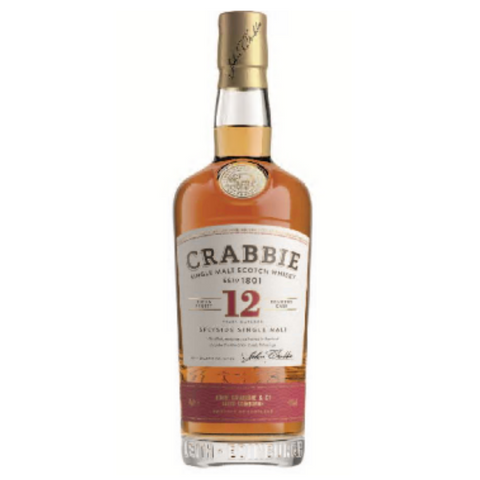 Whisky Crabbies 12 Years Single Malt Scotch Halewood Speyside Reino Unido 700ml