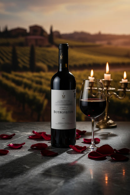 Vino Tinto Le Mortelle Botrosecco Maremma Toscana Doc Italia 750ml