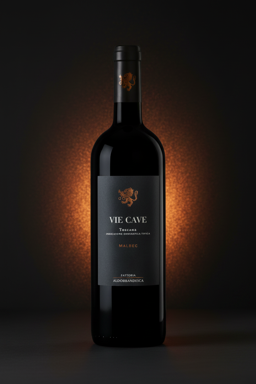Vino Tinto Vié Cave Malbec Toscana IGT Antinori 750ml