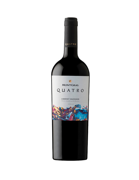 Vino Tinto Montgras Quatro Cabernet Sauvignon Valle de Colchagua Chile 750ml