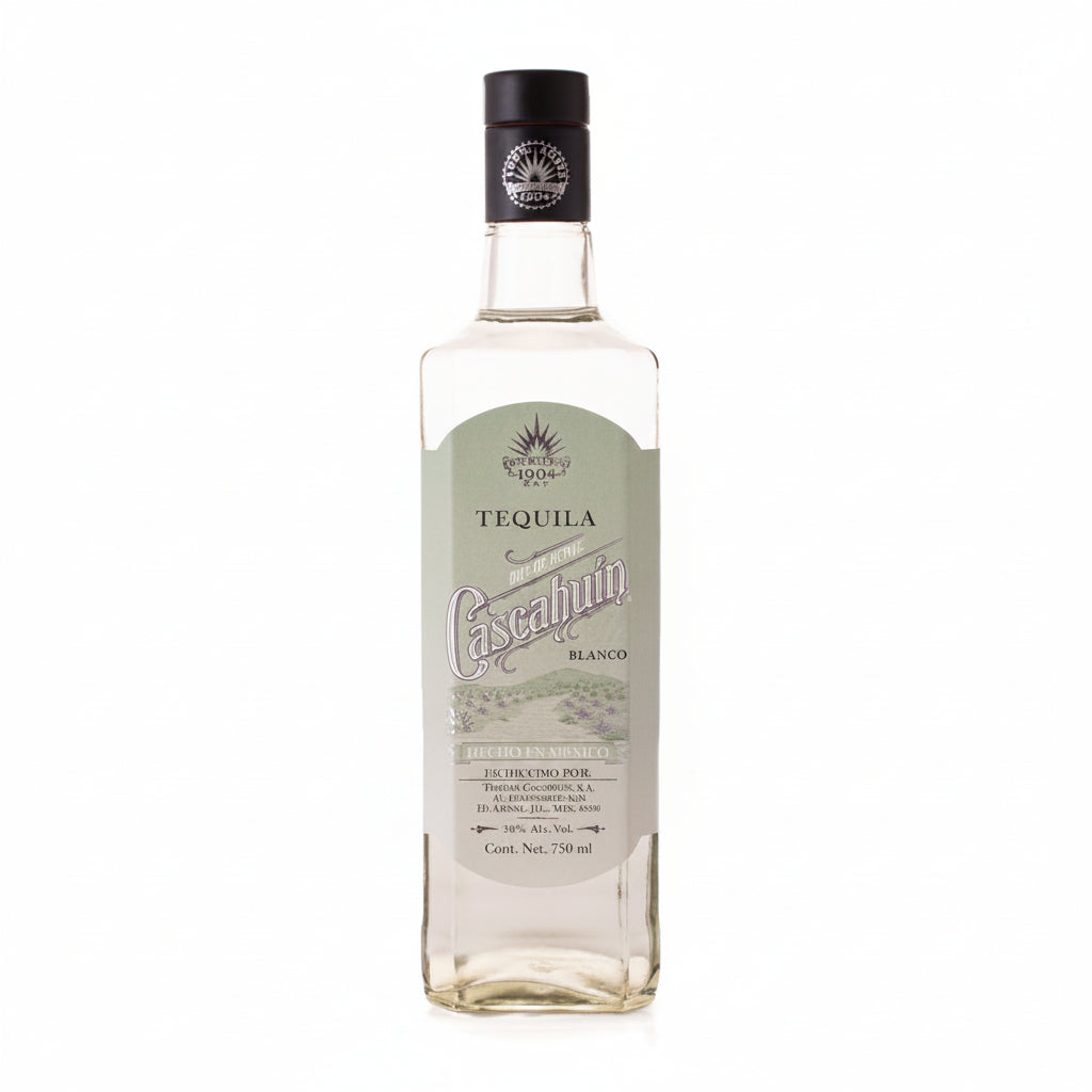 Tequila Cascahuín Blanco 100% Agave Jalisco México 750ml