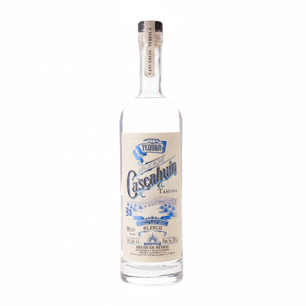 Tequila Cascahuín Blanco Tahona 100% Agave Jalisco México 750ml