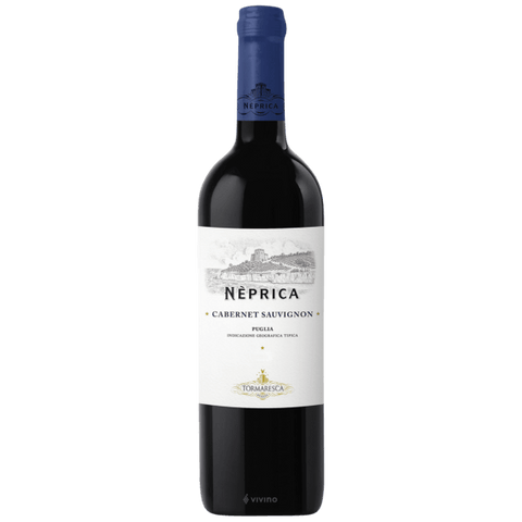 Vino Tinto Tormaresca Néprica Cabernet Sauvignon IGT Antinori Puglia Italia 750ml